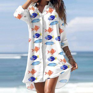 Fish Mini Dress